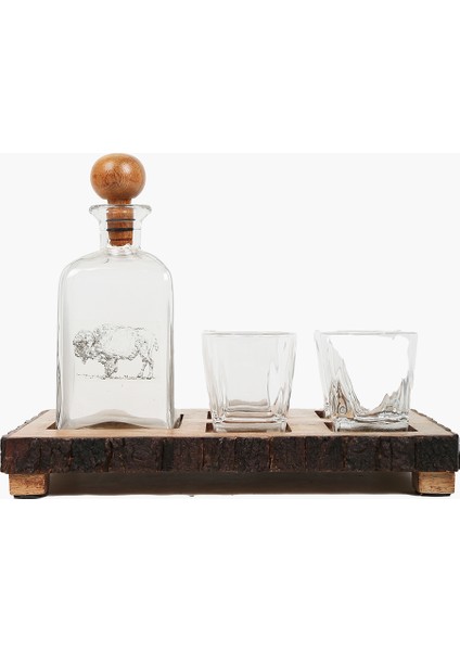 6'lı Bar Sunum Set 33X21X4.5CM