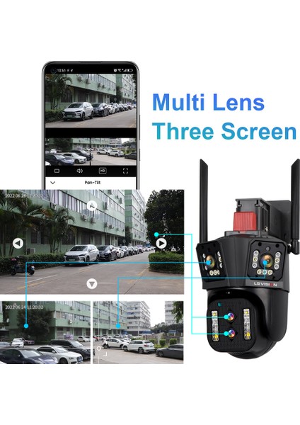WL342-10X 4K Hd Ultra Geniş Açı + 10X Zoom Wifi Ptz Güvenlik Kamerası Cctv Dış Mekan Ip Kamera modelleri