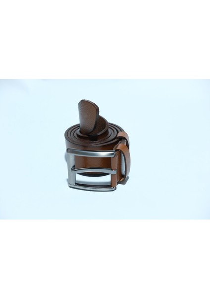 %100 Deri 4 cm Tbk 007 Taba Düz Desen