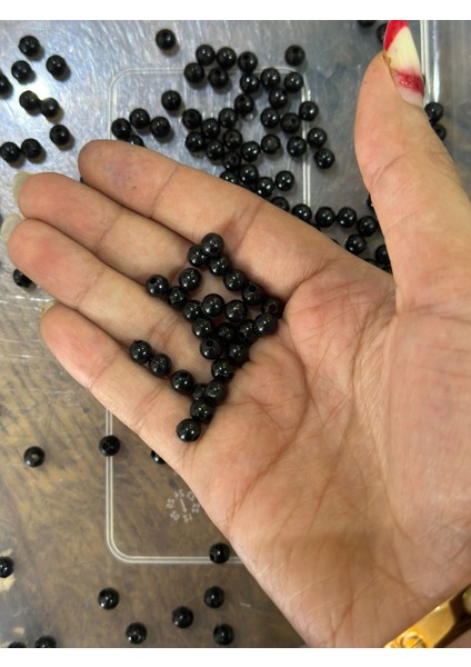 20 gr Siyah Plastik Takı Boncuğu Minimum 250 Adet fiyatları