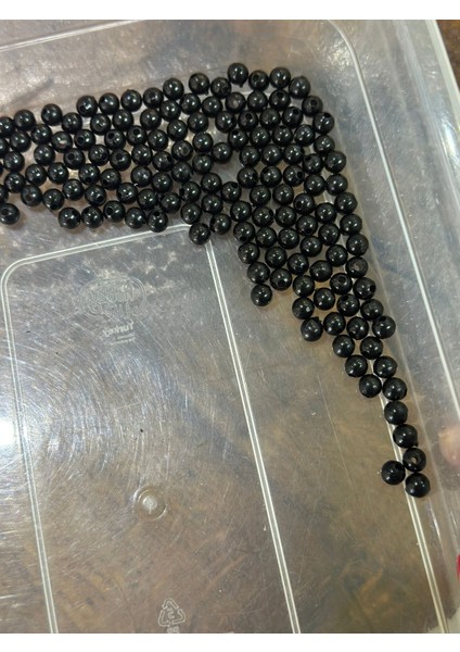 20 gr Siyah Plastik Takı Boncuğu Minimum 250 Adet modelleri