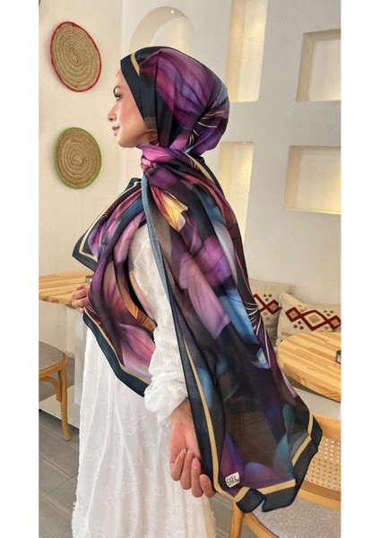 Zambak Twil Örgü Soft Kumaş Şal modelleri