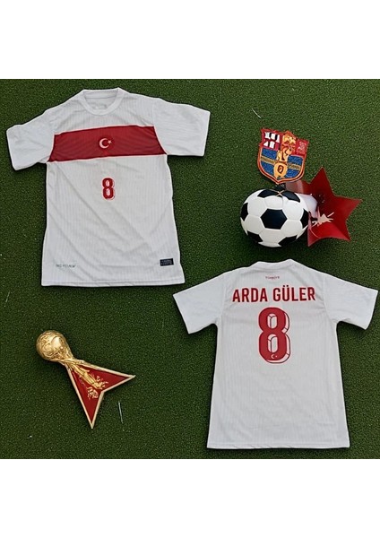 Güler A.r.d.a Türkiye Milli Takım Euro 2024 Beyaz Forma