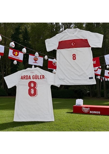 Güler A.r.d.a Türkiye Milli Takım Euro 2024 Beyaz Forma modelleri