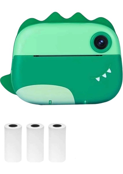 Çocuklara Özel Şirin Tasarımlı Mini Fotoğraf Yazıcısı 3 Adet Rulo Hediyeli indirimleri
