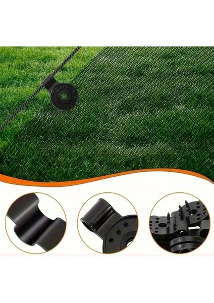 Bfs 10 Adet Güneşlik Filesi Sabitleme Klipsleri, Gölgelik Bezi ve Brandalar Için Dayanıklı Plastik Kelepçe Kancaları modelleri