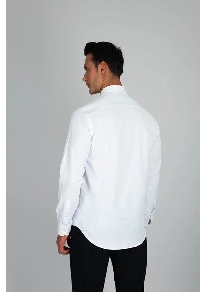 Soft Saten C 900 Beyaz Erkek Gömlek fırsatları