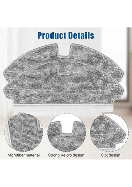 Dreame Mova M1/trouver M1 Elektrikli Süpürge Parçaları Için Paspas Bezi Yedek Verimli Ev Temizlik Aksesuarları 12 Adet (Yurt Dışından) fiyatları