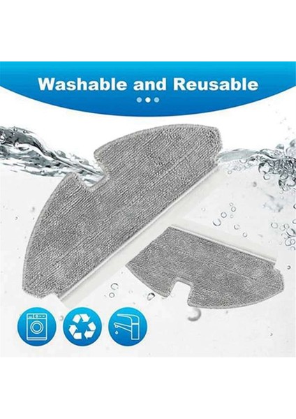 Dreame Mova M1/trouver M1 Elektrikli Süpürge Parçaları Için Paspas Bezi Yedek Verimli Ev Temizlik Aksesuarları 12 Adet (Yurt Dışından) fırsatları