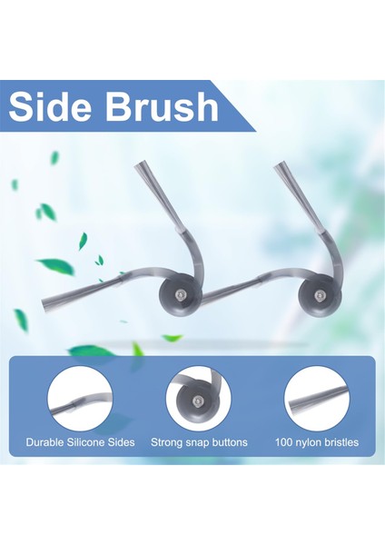 Roborock Saros 10 / S9 Maxv Ultra Vakum Aksesuarları Parçaları Ana Silindir Yan Fırça Hepa Filtre Paspas Bezi Toz Torbası (Yurt Dışından) fiyatları