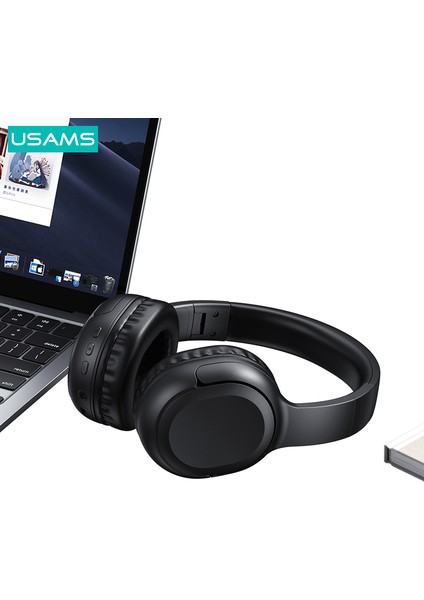 YG23 Bluetooth 5.3 Kulak Üstü Kablosuz Kulaklık - Ipx5 , LED Pil Göstergeli