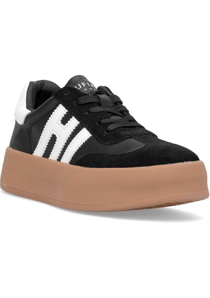 121230050 Mira Kadın Hakiki Deri Klasik Sneaker Siyah fiyatları