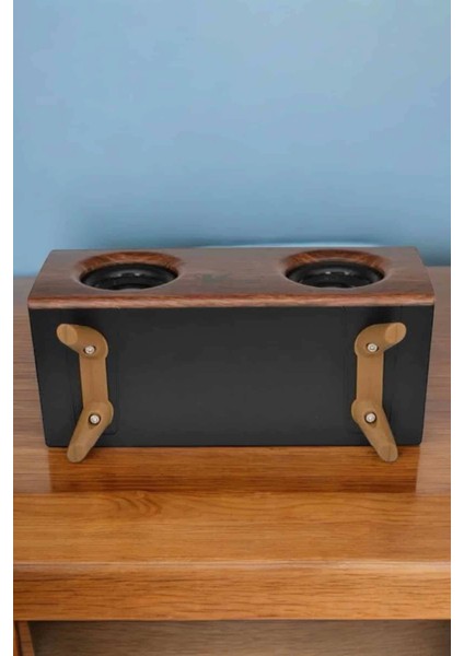 Bluetooth Hoparlör Ahşap Klasik Retro Gramofon Bluetooth Müzik Kutusu