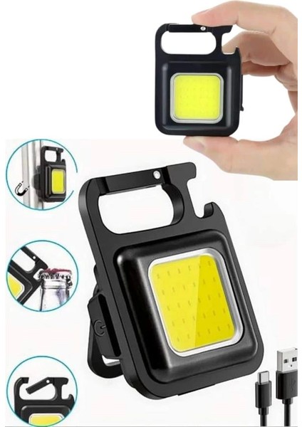 Mıknatıslı Parlak LED Işık 3 Fonksiyonlu Şarj Edilebilir Ledli Mini Taşınabilir modelleri