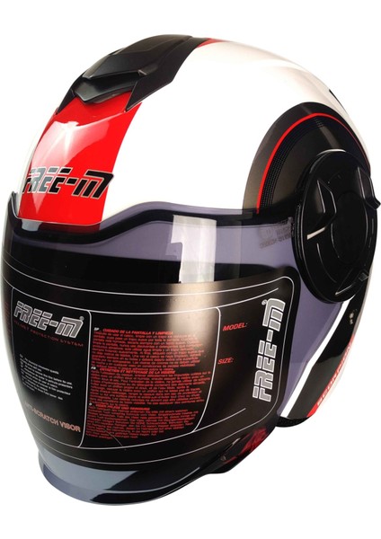 Freem FR-665 Yarım Kask Güneş Vizörlü Cırcle (M) fiyatları