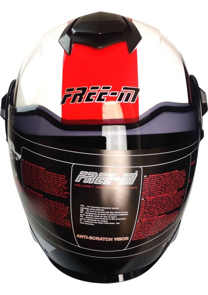Freem FR-665 Yarım Kask Güneş Vizörlü Cırcle (M) modelleri