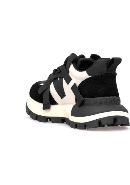 121230049 Yoko Kadın Hakiki Deri Klasik Sneaker Siyah fırsatları