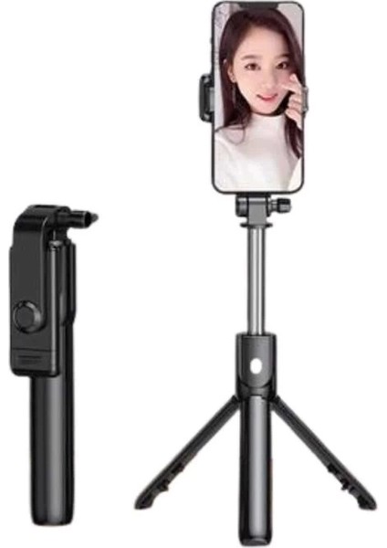 Selfie Çubuğu Tripod Bluetooth Kumandalı Selfie Çubuğu Telefon Tutucu modelleri