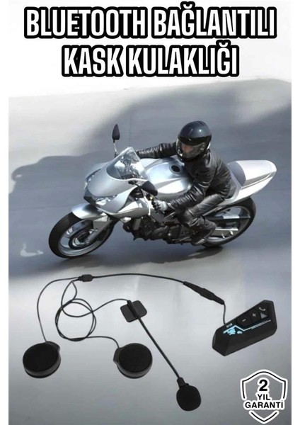 Kask Kulaklığı Motosiklet Intercom Interkom Dinleme Konuşma Özellikli Su Geçirmez fiyatları