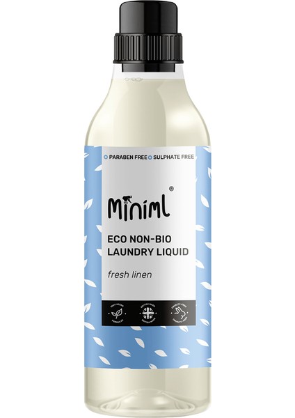Vegan Sıvı Çamaşır Deterjanı Fresh Linen 1 L