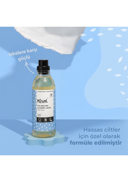 Vegan Sıvı Çamaşır Deterjanı Fresh Linen 1 L fiyatları