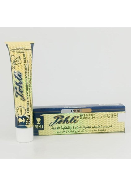 Pohli Kremi Orjinal Ürün Pohli Krem