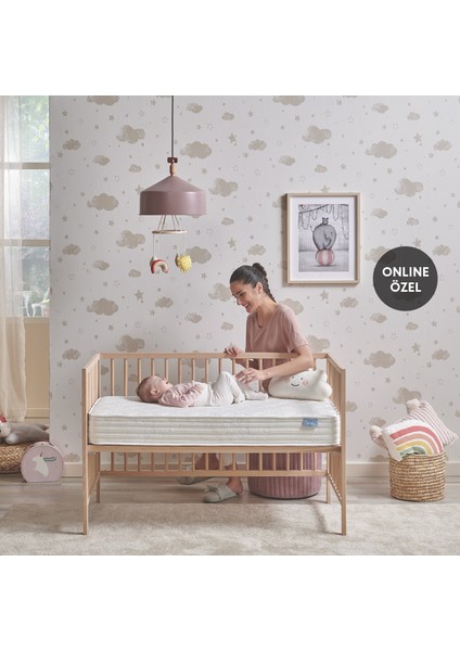 Mini Dreamy Baby Yaylı Yatak 60 x 120 cm