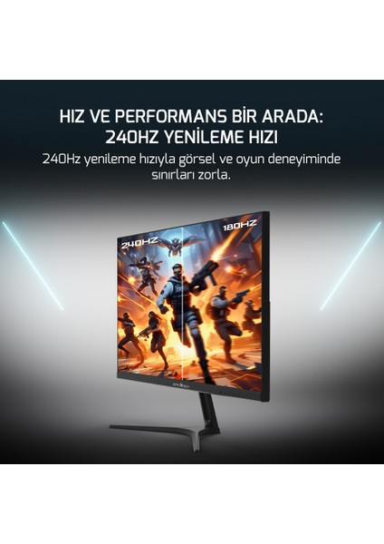 Epic P20 27'' 240Hz 0.5ms Fhd Va Gaming Monitör (Sıfır Ölü Piksel Garantili) fiyatları