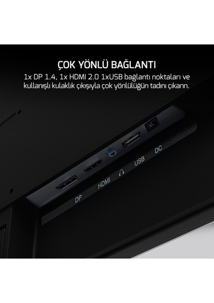 Epic P20 27'' 240Hz 0.5ms Fhd Va Gaming Monitör (Sıfır Ölü Piksel Garantili)