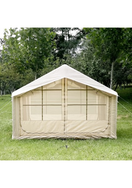 Şişme Kamp Çadırı 5 Mevsim 300X250X210 cm 4-6 Kişilik Çadır Pompalı Baca Çıkışlı Tavan Manzaralı fırsatları