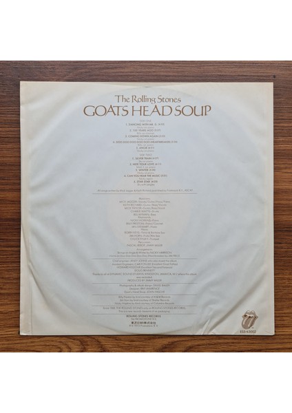 The Rolling Stones – Goats Head Soup modelleri