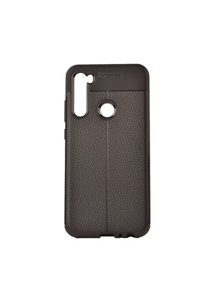 Redmi Note 8 Kılıf Deri Görünümlü Deriko Premium Silikon Kapak