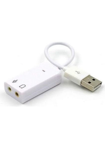 USB Kablolu Ses Kartı 7.1 Sound Çevirici Dönüştürücü, 3.5mm Jak Girişli, fiyatları