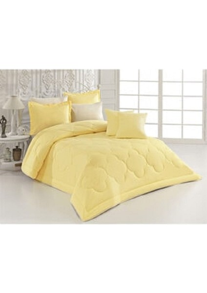 Uyku Seti (Battal Ebat) 8 Parça - Ranforce - Düz Desen- Çift Taraflı Kullanım