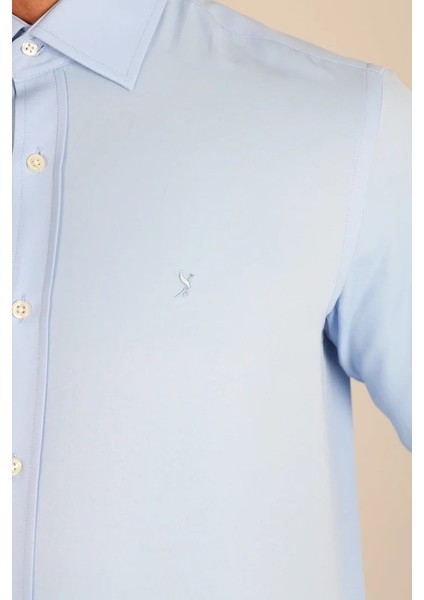 Soft Saten C 567 O.mavi Erkek Gömlek