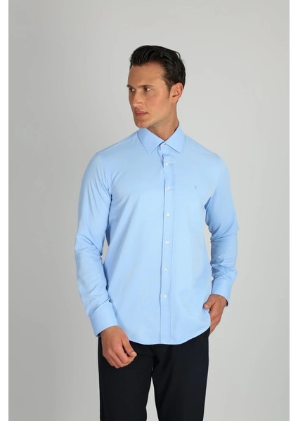 Soft Saten C 567 O.mavi Erkek Gömlek
