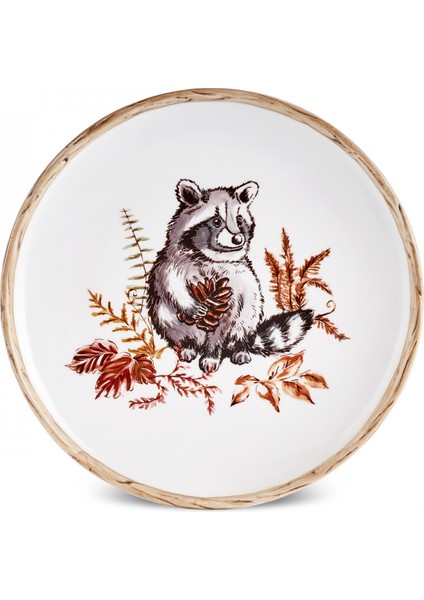 Cozy Rakun Pasta Tabağı 21 cm modelleri
