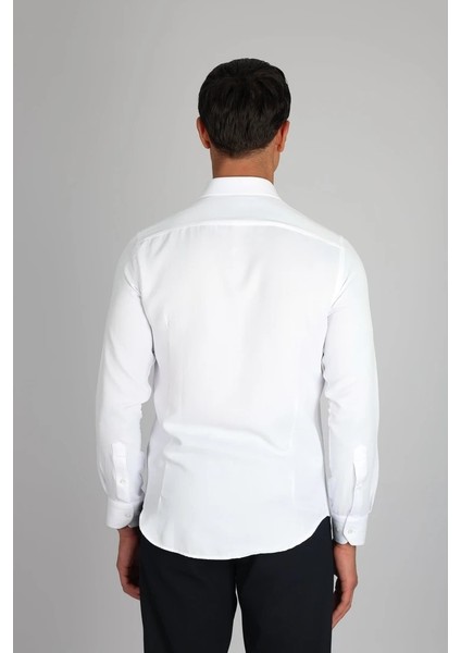 LM1482 C 901 Beyaz Erkek Gömlek fırsatları