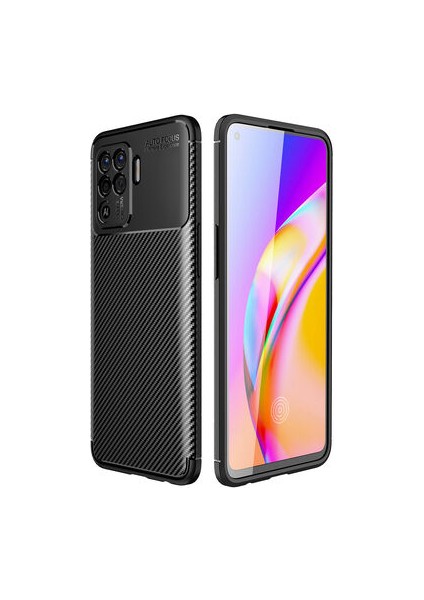 Oppo Reno 5 Lite Uyumlu Şık Vesperia Premium Silikon Kapak