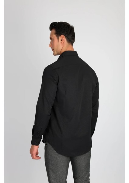 LM1490 C 500 Siyah Erkek Gömlek indirimleri