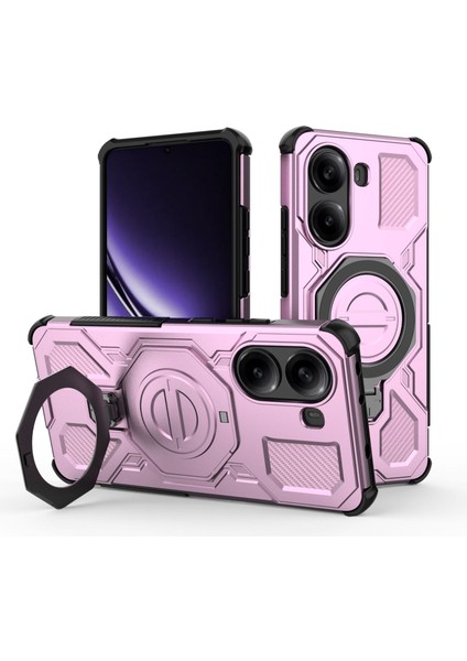 Xiaomi Redmi Turbo 4 Manyetik Telefon Kılıfı, Askeri Düşme Korumalı Magsafe Telefon Kılıfı Kapağı Xiaomi Redmi Turbo 4 (Yurt Dışından)