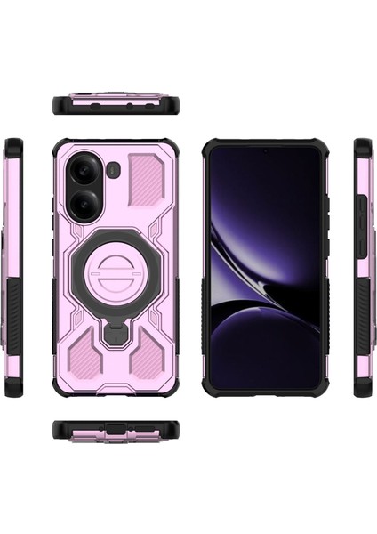 Xiaomi Redmi Turbo 4 Manyetik Telefon Kılıfı, Askeri Düşme Korumalı Magsafe Telefon Kılıfı Kapağı Xiaomi Redmi Turbo 4 (Yurt Dışından) modelleri