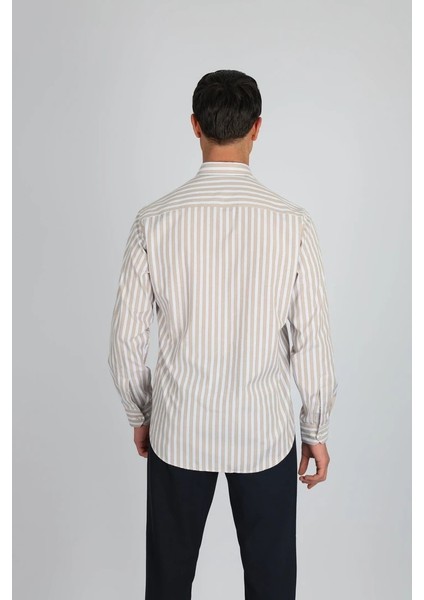 LM1485 R 750 Kahve Erkek Gömlek modelleri