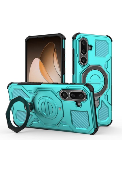 Samsung Galaxy M56 Manyetik Telefon Kılıfı, Askeri Düşme Korumalı Magsafe Telefon Kılıfı Kapağı Samsung Galaxy M56 (Yurt Dışından)