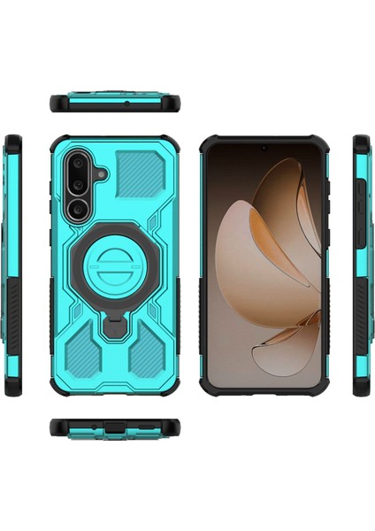 Samsung Galaxy M56 Manyetik Telefon Kılıfı, Askeri Düşme Korumalı Magsafe Telefon Kılıfı Kapağı Samsung Galaxy M56 (Yurt Dışından) modelleri