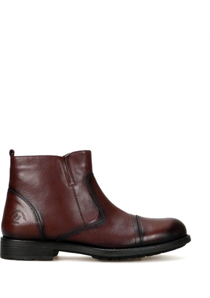Merdane Hakiki Deri Kahverengi Erkek Bot & Bootie 16740-M