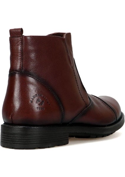 Merdane Hakiki Deri Kahverengi Erkek Bot & Bootie 16740-M modelleri