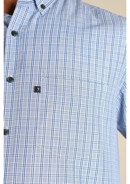 LM1479 R 563 K.mavi Erkek Gömlek