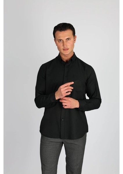 Oxf R 500 Siyah Erkek Gömlek fiyatları