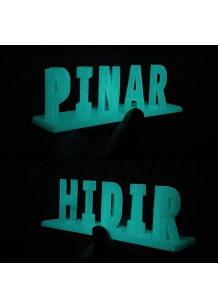 Perspektif Çift Isimliği - Turkuaz Fosfor